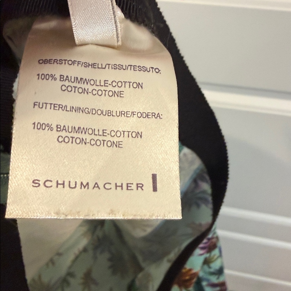 Dorothee Schumacher women's capri pants psychedelic palms 1/XS NWT - Picture 11 of 12